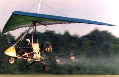 Agricultural application ultralight planes and trikes.